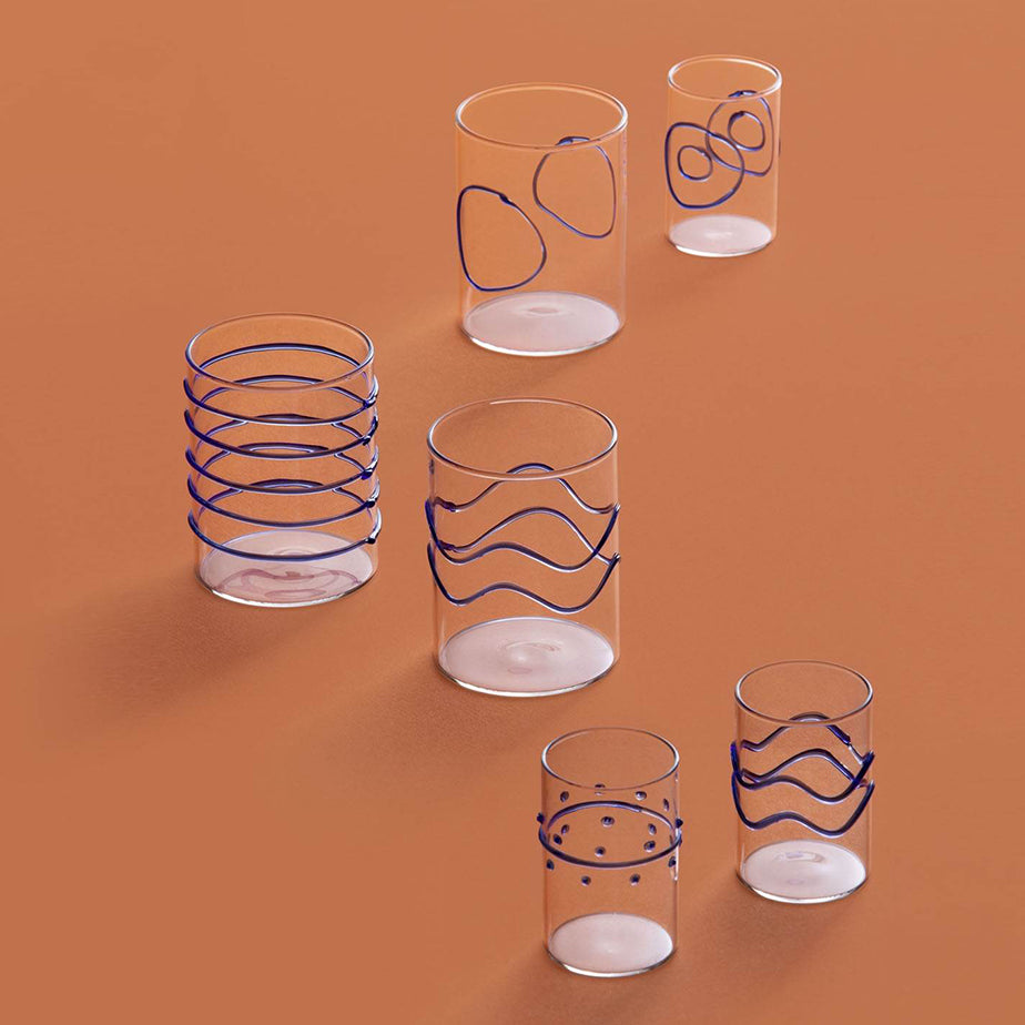 Set of 6 Water Glasses