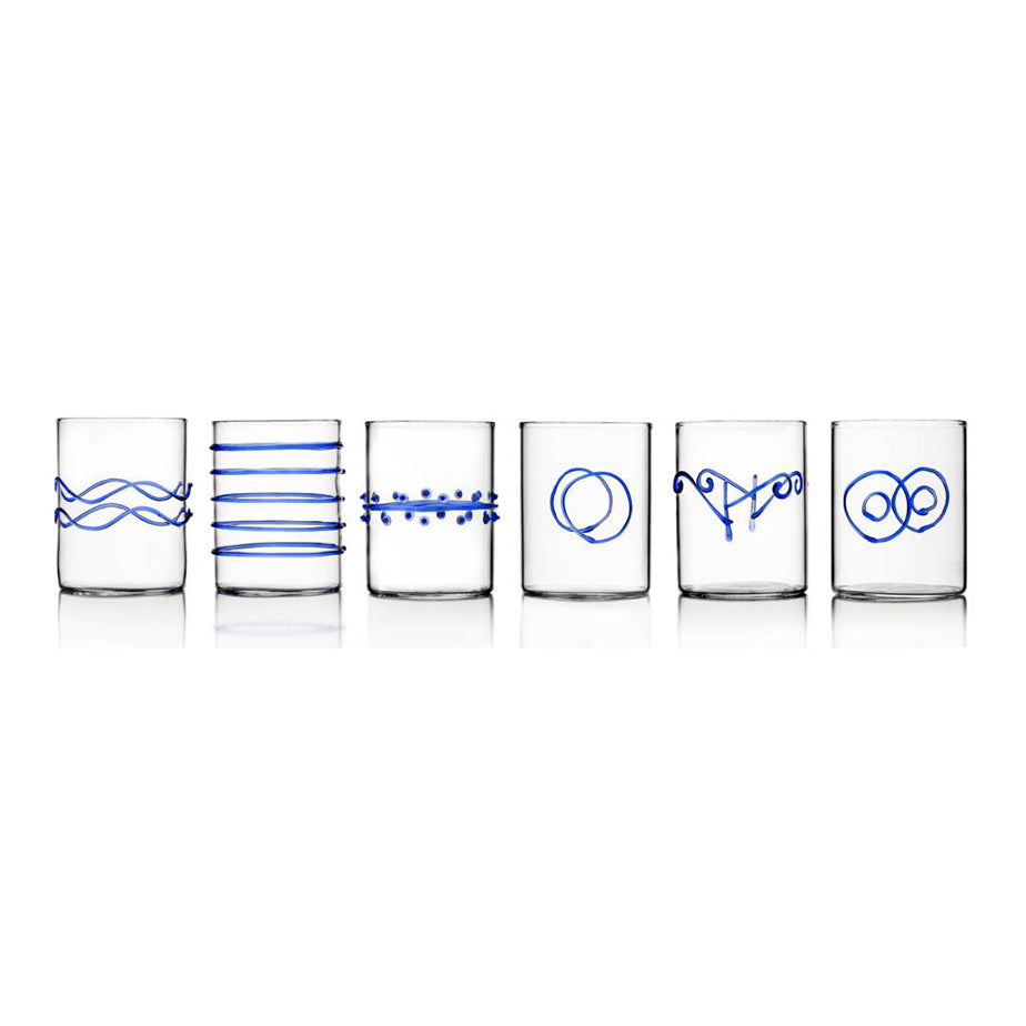 Set of 6 Water Glasses