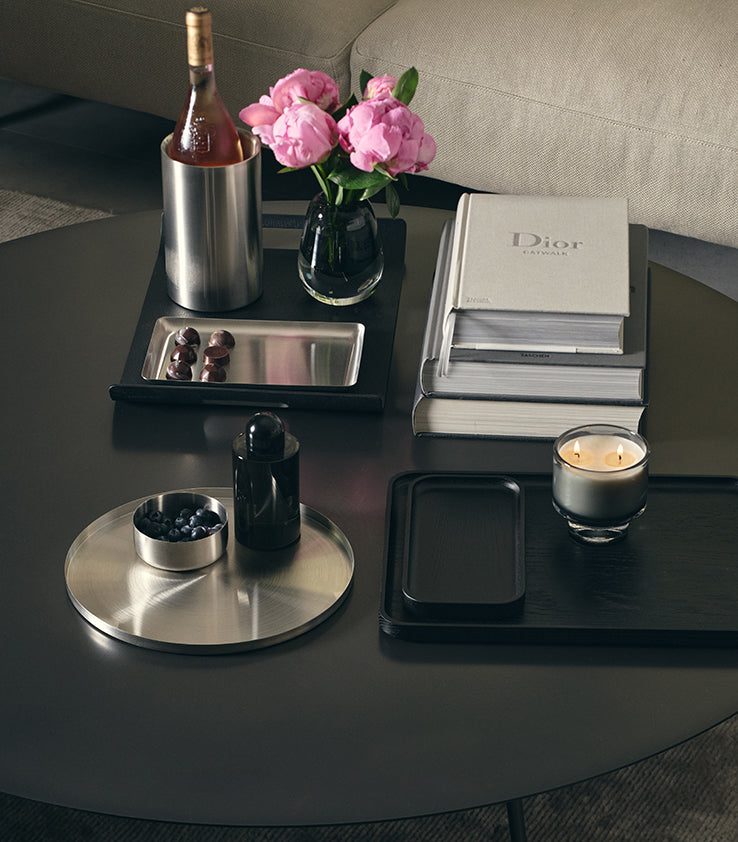 STEEL ROUND TRAY
