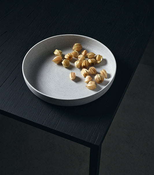 DECORATIVE STONE BOWL