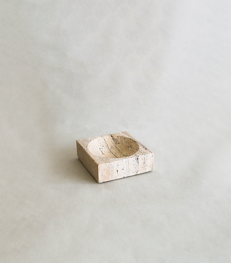 Marble Bowl – Travertine
