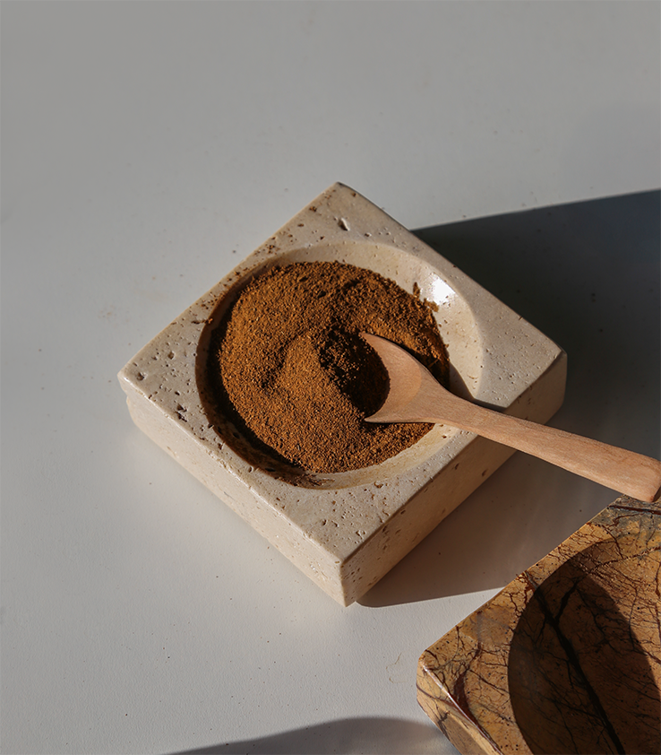 Marble Bowl – Travertine