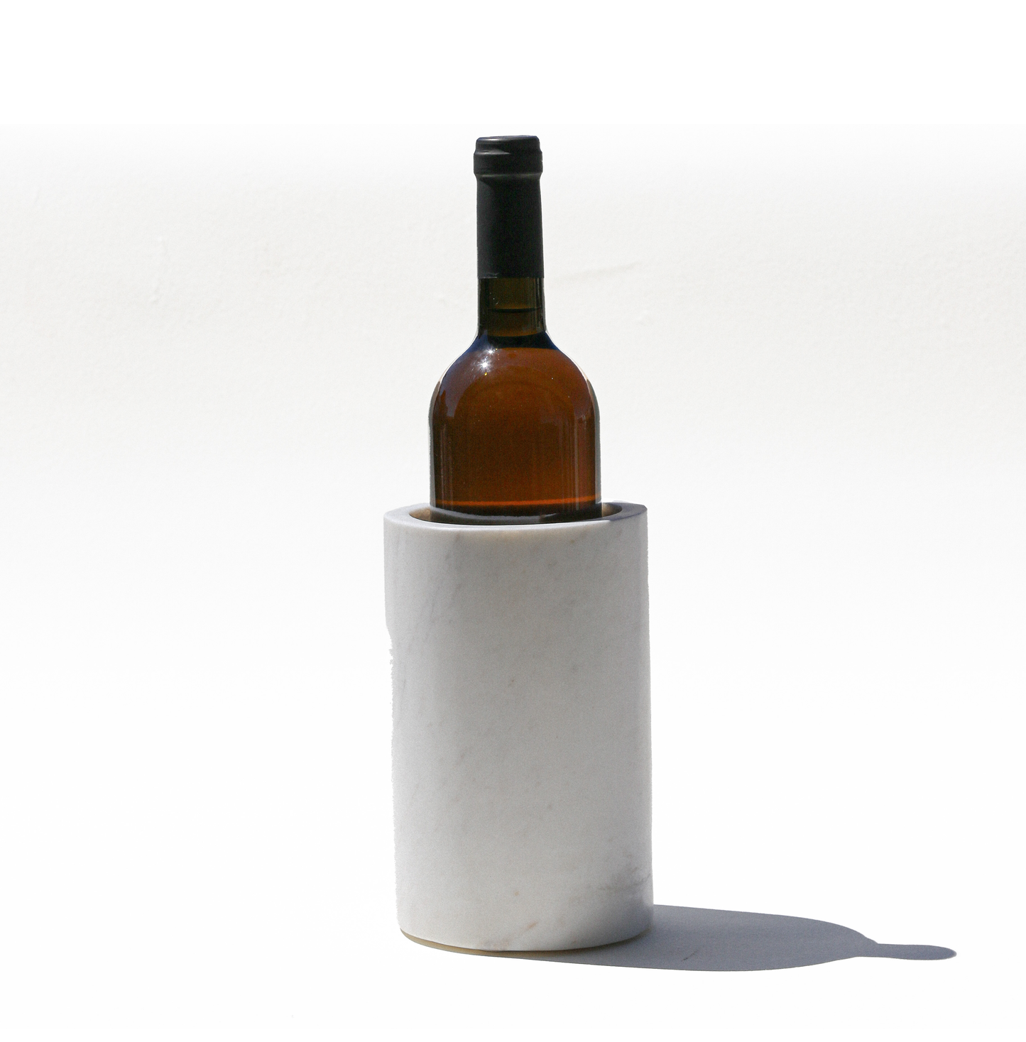 Marble Wine Cooler – White