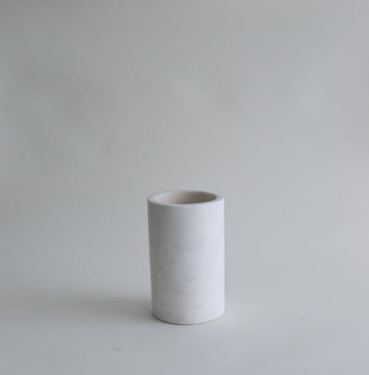 Marble Wine Cooler – White