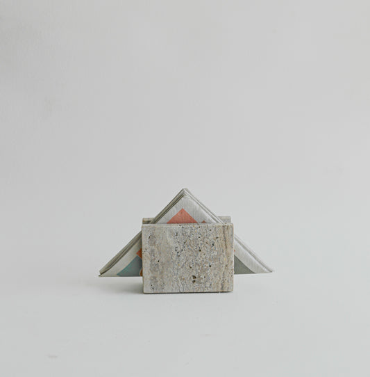 Marble Napkin Holder – Travertine